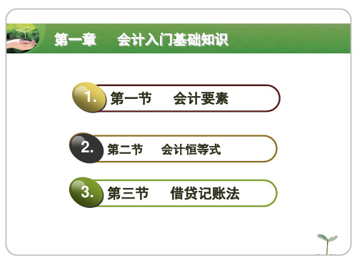 会计入门基础知识培训课件PPT(共 58张)