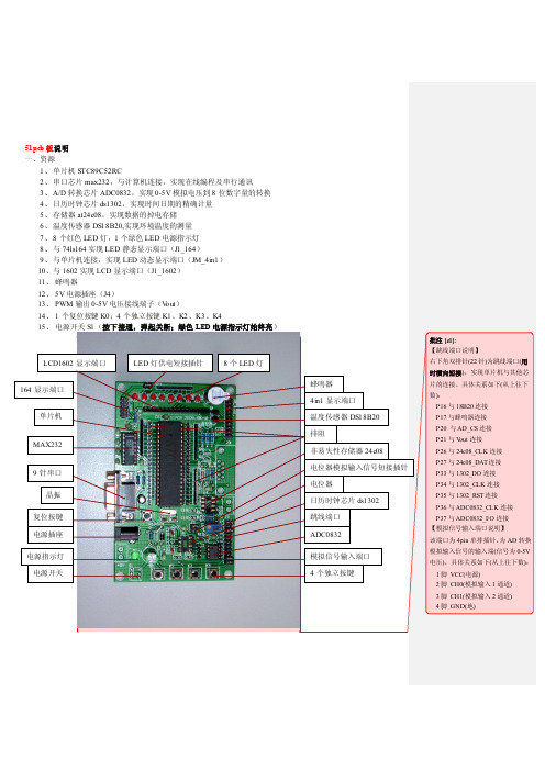 51单片机最小系统硬件说明