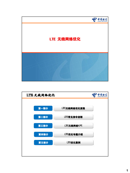 5.LTE无线网络优化