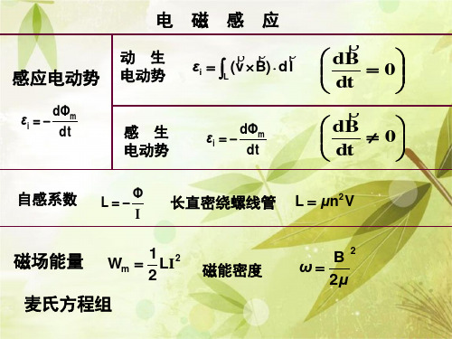 大学物理期末复习.ppt