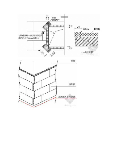 保温层墙面做法节点