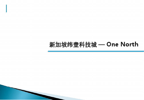 新加坡纬壹科技城ppt课件