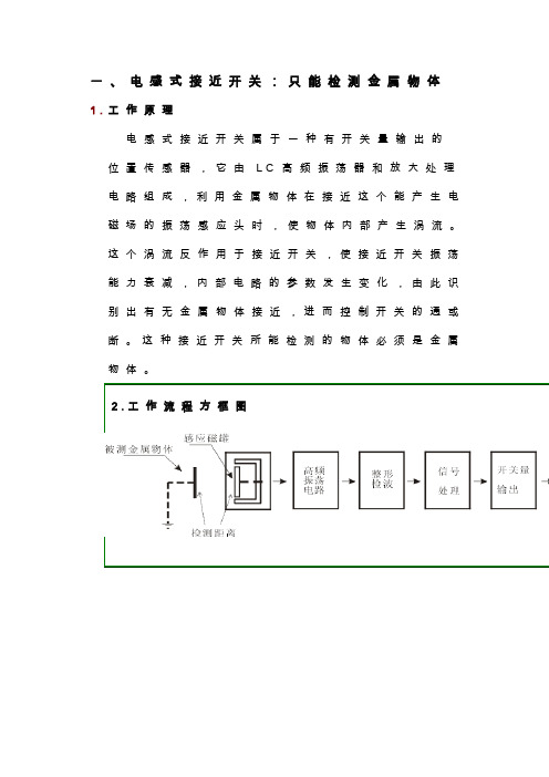 接近开关的分类与学习