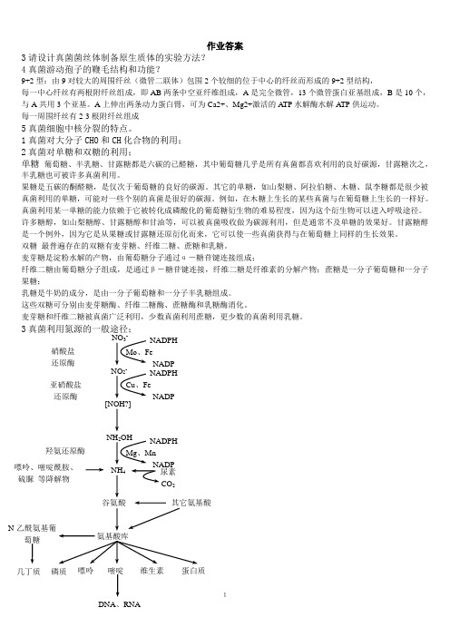 南开大学真菌学