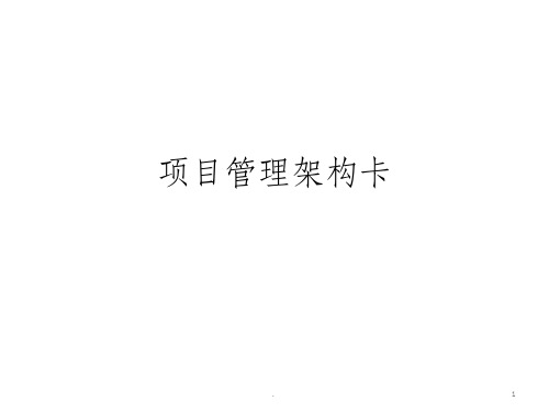 项目管理模型(华为)