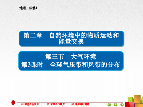 高中地理《全球气压带和风带的分布 》课件