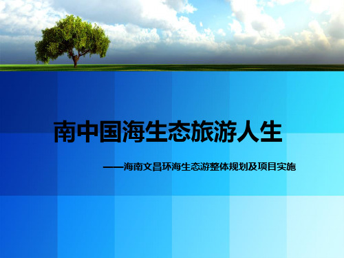 海南文昌八门湾生态旅游整体策划及项目实施解析