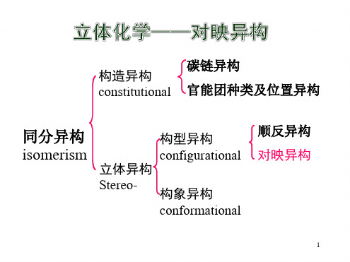 第八章 立体化学对映异构