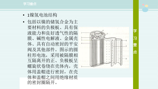 新能源汽车技术专业《项目四任务1 镍氢电池结构》