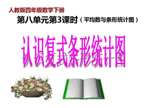 2019年人教版四年级数学下册8.2.1《认识复式条形统计图》ppt课件