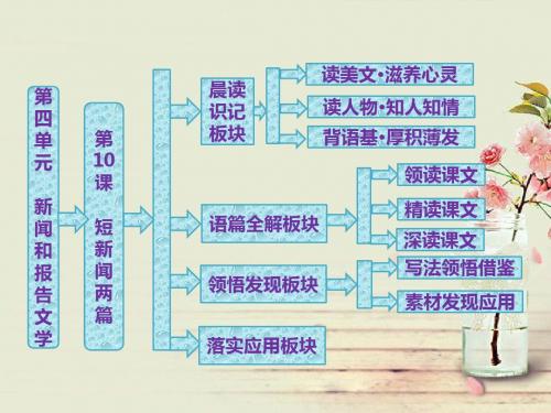 人教版高中语文必修一《短新闻两篇》课件7