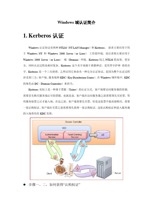 Windows域认证简介