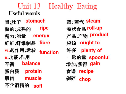 高一英语课件unit13-14