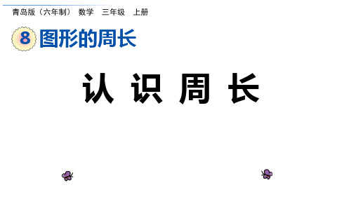 青岛版三年级上册数学 认识周长 课件（共20张ppt）