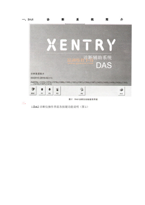 奔驰DAS、Xentry诊断系统详解