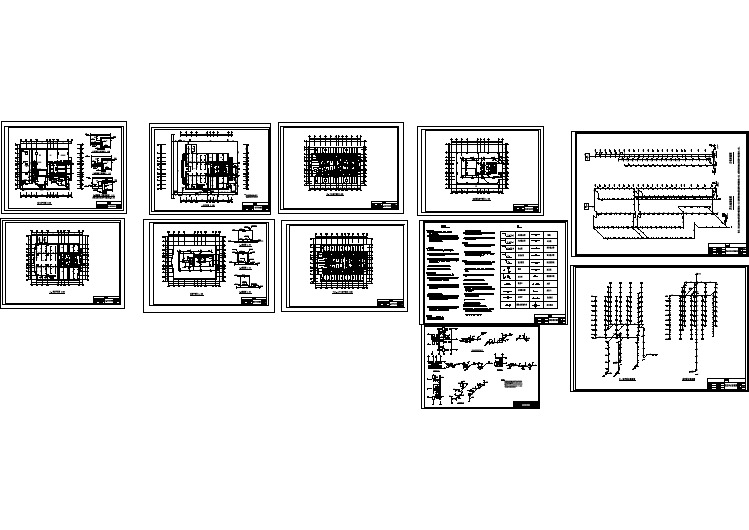 某地区高层酒店给排水全CAD套图（含设计说明）