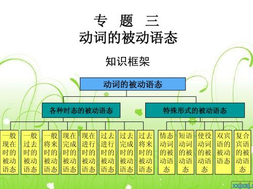 3英语语法—动词的被动语态