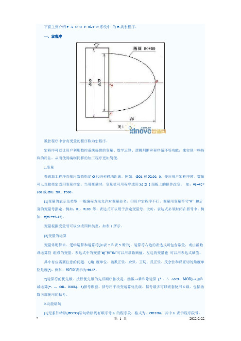 经典B类宏程序