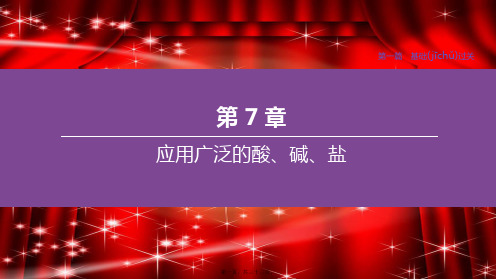 中考化学复习方案第07章应用广泛的酸、碱、盐