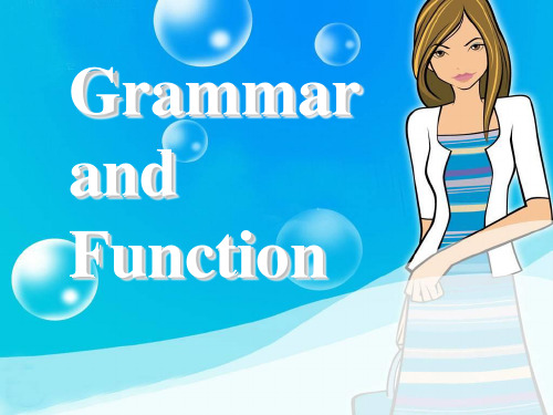 外研 高中英语必修4Module1Grammar and Function 教学ppt课件(45张)