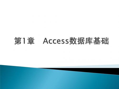 Access2007教程_第01章