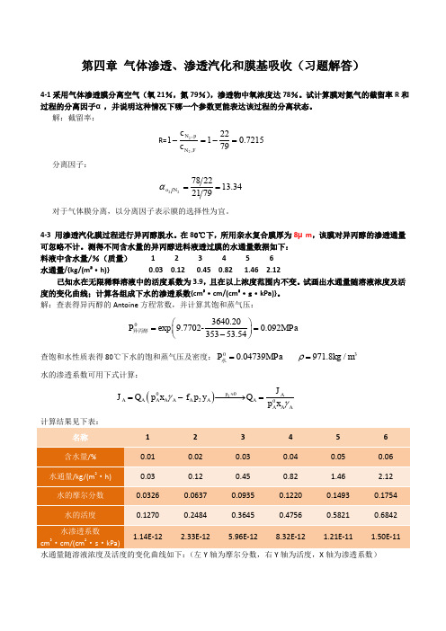 现代分离技术（PDF）