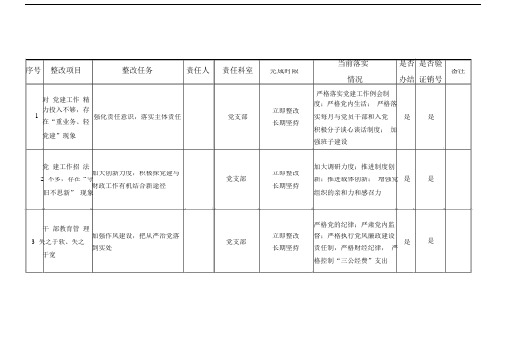 党建工作整改台账.docx