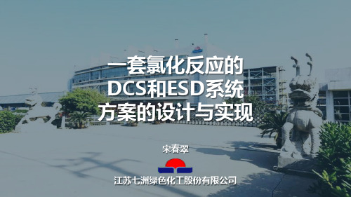 一套氯化反应的集散控制系统和紧急停车系统方案的设计与实现