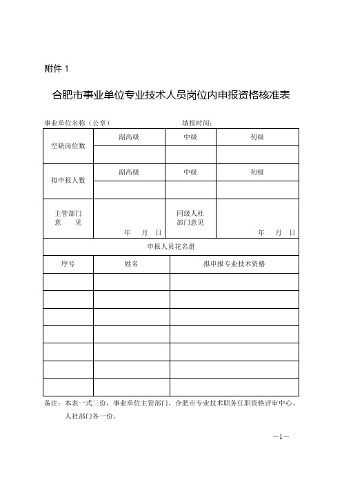 合肥教师职称评定文件