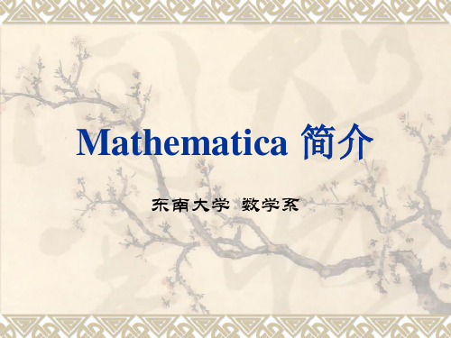 mathematica简介