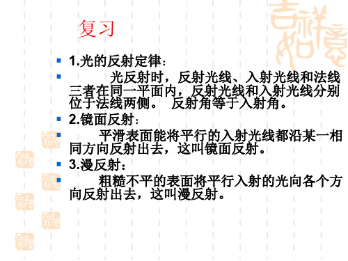 探究平面镜成像特点 (1)—初二物理课件ppt