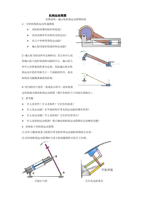 机构运动简图