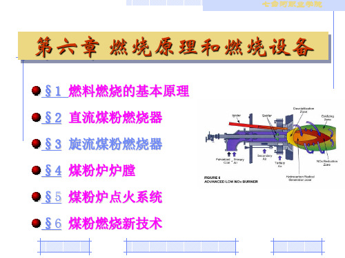 旋流煤粉燃烧器讲解