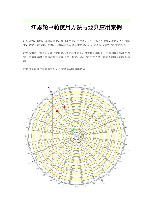 江恩轮中轮使用方法与经典应用案例