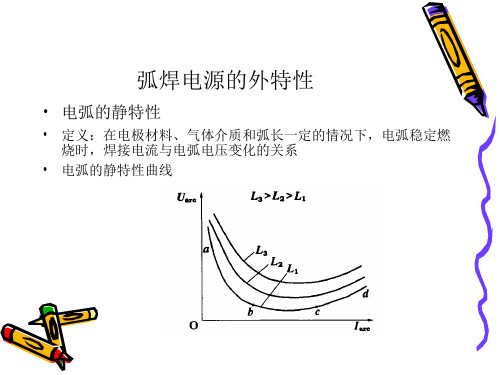 弧焊电源的外特性