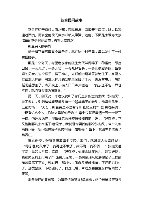 新金民间故事