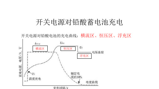 开关电源对铅酸电池充电