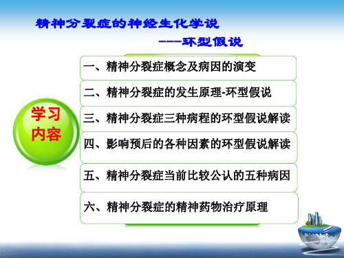 精神分裂症的神经生化学说