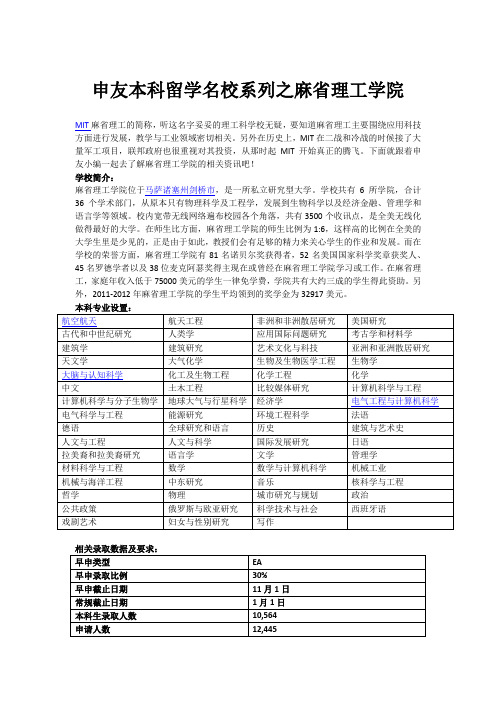 麻省理工学院