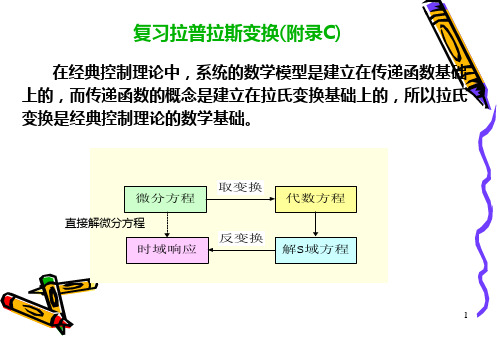 复习拉普拉斯变换