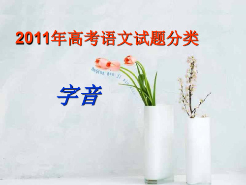 2011-2013年高考语文试题分类--字音S