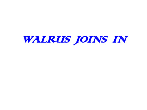 典范6-1- Walrus joins in(最新)