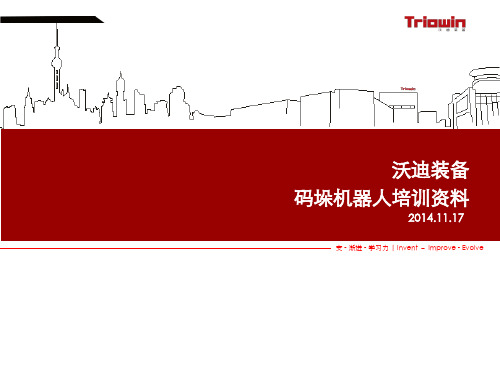 2014版沃迪机器人示教培训资料