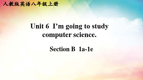 PEP人教版英语八年级上册 Unit 6  Section B 