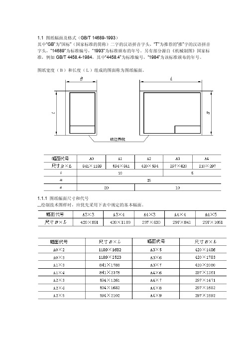 机械制图图框标准[最新]