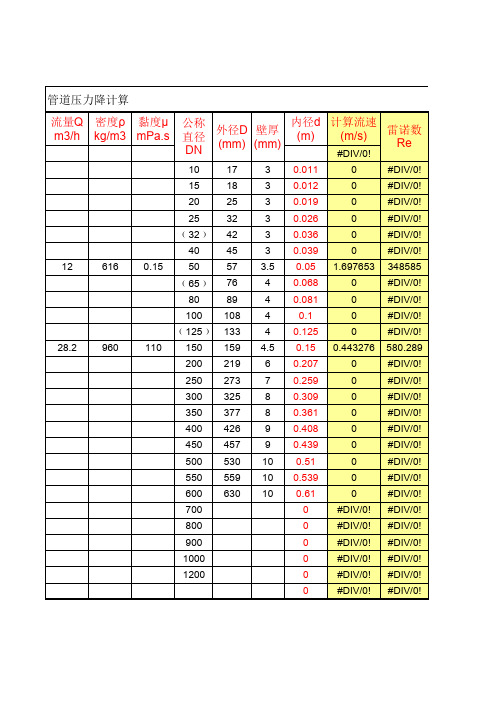 钢管重量直径刷漆计算公式