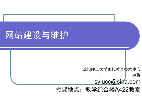 网站建设与维护的.ppt