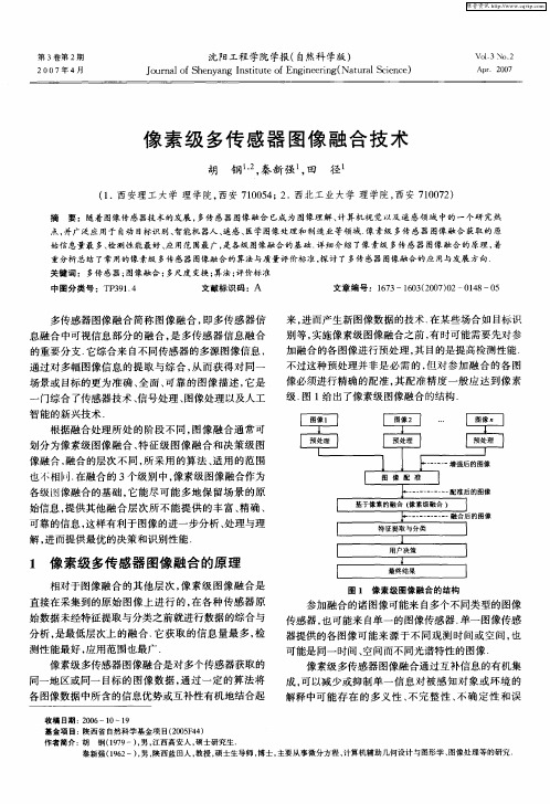 像素级多传感器图像融合技术