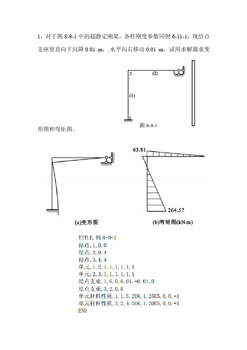 结构力学求解器实例