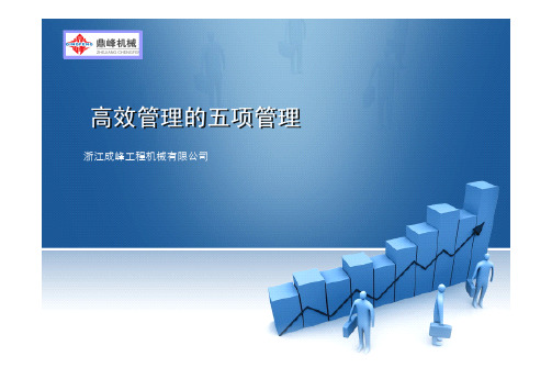 绩效五项管理